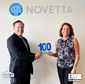 Novetta President, CEO Tiffanny Gates Awarded Second Wash100 Award