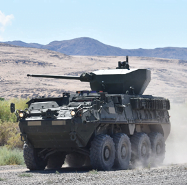 Army Looking to Deliver Laser-Equipped Stryker Vehicles in FY2022