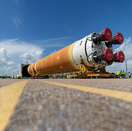 Space Launch System’s Second Rocket Stage Readies Artemis II for 2025 Moon Flyby Mission