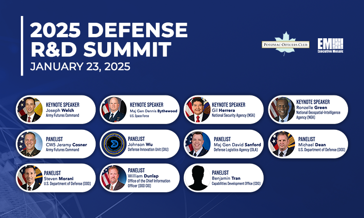 Meet the 2025 Defense R&D Summit Keynotes